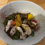ひな鳥 そのだ - ひな鳥そのだ(ヤゲンとキクラゲの酢和え)