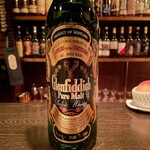 バー エイジング - グレンフィディックのオールドボトル