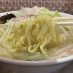 Yasai tanmen men shounin - 麺リフト