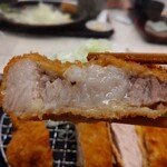 とんかつ 川久 - 上黒豚ロースカツ リフト