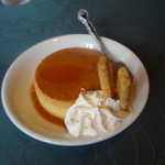 洋食屋ZEN - ①自家製焼きプリン（300円）