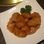 焼肉 京城園 - とりささみ（タレ）