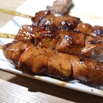 モツ焼き横丁 - レバーいい感じ！