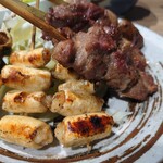 モツ焼き横丁 - 各種モツ串