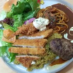 長崎トルコライス食堂 - スペシャルNAGASAKIトルコライス