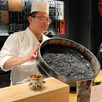 麻布 黒しゃり - 