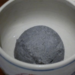 まな板の上の旬　ぽぽぽん - 黒胡麻アイス