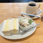 カフェ・ラシュール - モーニングサービスB   コーヒー500円
