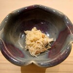 鮨 なんば - 蟹ほぐしと蟹味噌のご飯の和え物