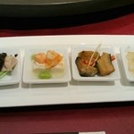 知味斎 - ランチコース 前菜