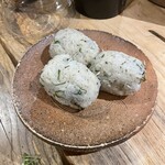 食堂あお - じゃこむすびー¥700