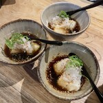 食堂あお - 揚げ出し豆腐ー¥700