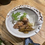 食堂あお - なごやふぐ唐揚げー¥1100