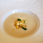 Archange - 牛蒡とじゃが芋のポタージュ