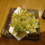 薫屋 - 蕗の薹の天ぷら