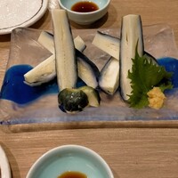 うなぎ和食 しら河 名駅店 - 生姜の繊維はしっかり抜いてます。