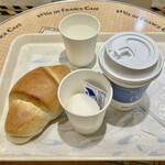 Vidofuransu kafe - 塩バターフランスモーニング450円