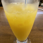 サラダの店サンチョ - フレッシュオレンジジュース