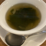 サラダの店サンチョ - ワカメスープ