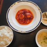 大膳 - 料理写真:海老のチリソースセット1,320円