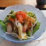 寿司 濱芝 - 海の幸のサラダ