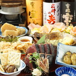 Koshitsu Izakaya Tawaraya - 宴　カツオ藁焼き