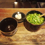 釜あげ（薬味）