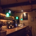 天 - テラス席から中見ると