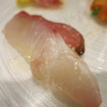 Convivio - 25年8月　前菜　カンパチカルパッチョ　じゃが芋ソテー