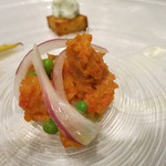 Convivio - 25年8月　前菜　トリッパ　サラダ仕立て