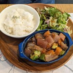 Hawaiian Cafe LaNIKAI - ミックスポキプレート　1,430円