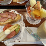 神戸にしむら珈琲店 三宮店 - ドリンクは珈琲または紅茶またはミックスジュース❣️