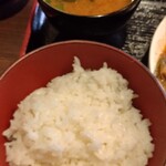 Ekimae Sakaba Amori - ご飯と味噌汁