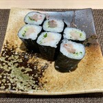 Sushi Getaya - 白鉄火巻き