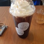 Ichi Cafe 2 - アイスコーヒーにホイップクリームトッピング