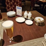 翠亨園 - 生ビール&黒烏龍茶