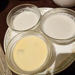 翠亨園 - タピオカ入りココナッツミルク(2個)、マンゴーミルク