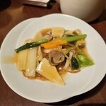 翠亨園 - 野菜あんかけ焼きそば