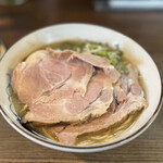 室蘭ラーメン 雷文 - 塩チャーシュー麺味玉　1,300