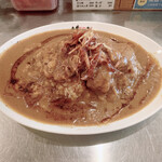 まんねんカレー - まんねんとんこつカレー（とろ肉入り）¥980 ※大盛り（ライス＋ルー）¥250 計¥1230