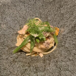 リストランテ カノフィーロ - スパゲッティ、鯛とインゲン