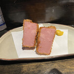 居酒屋 みえ蔵 - 定番ハムカツ