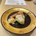Hana Yori Sakana - 白エビの寿司