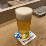 Sushi Tatsumi - 生ビール