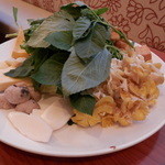 天香回味 - 2013' 8.17 右下がタモギ茸、左下はマコモ茸と美味しい肉団子