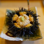鮨駒 - 雲丹丼：三陸産