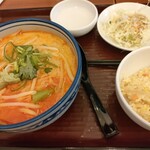 Tai Ryouri Remongurasu - トムヤンクンラーメンセット　1100円