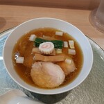 中華そば 深緑 - 羅臼昆布と鮭節の中華そば　1500