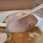 中華そば 深緑 - チャーシュー三種(ロース)