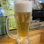 地どり一茶 - 生中